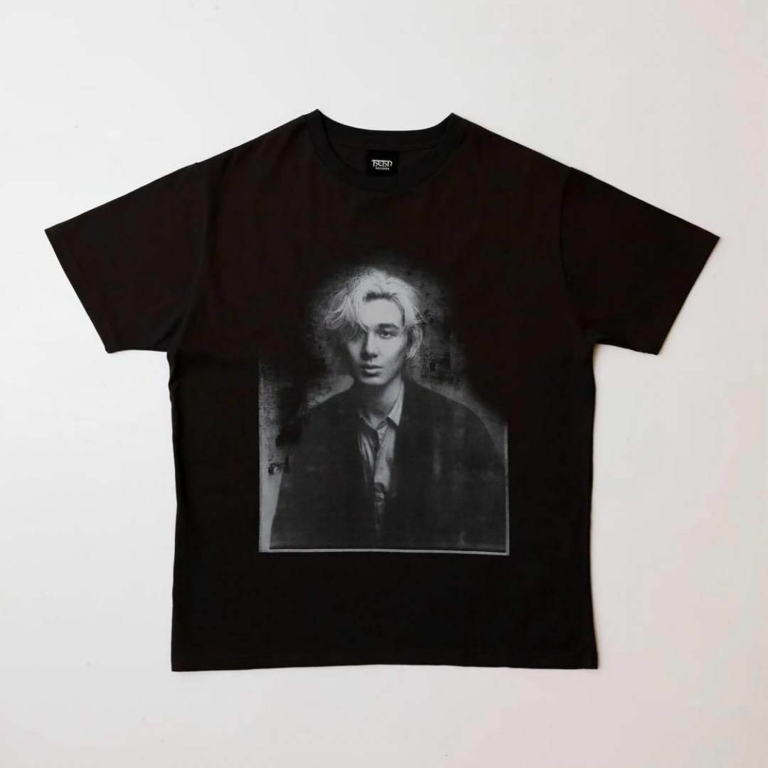 新品 藤井風 Tシャツ Fujii Kaze L 黒 未開封品 メンズのトップス(Tシャツ/カットソー(半袖/袖なし))の商品写真