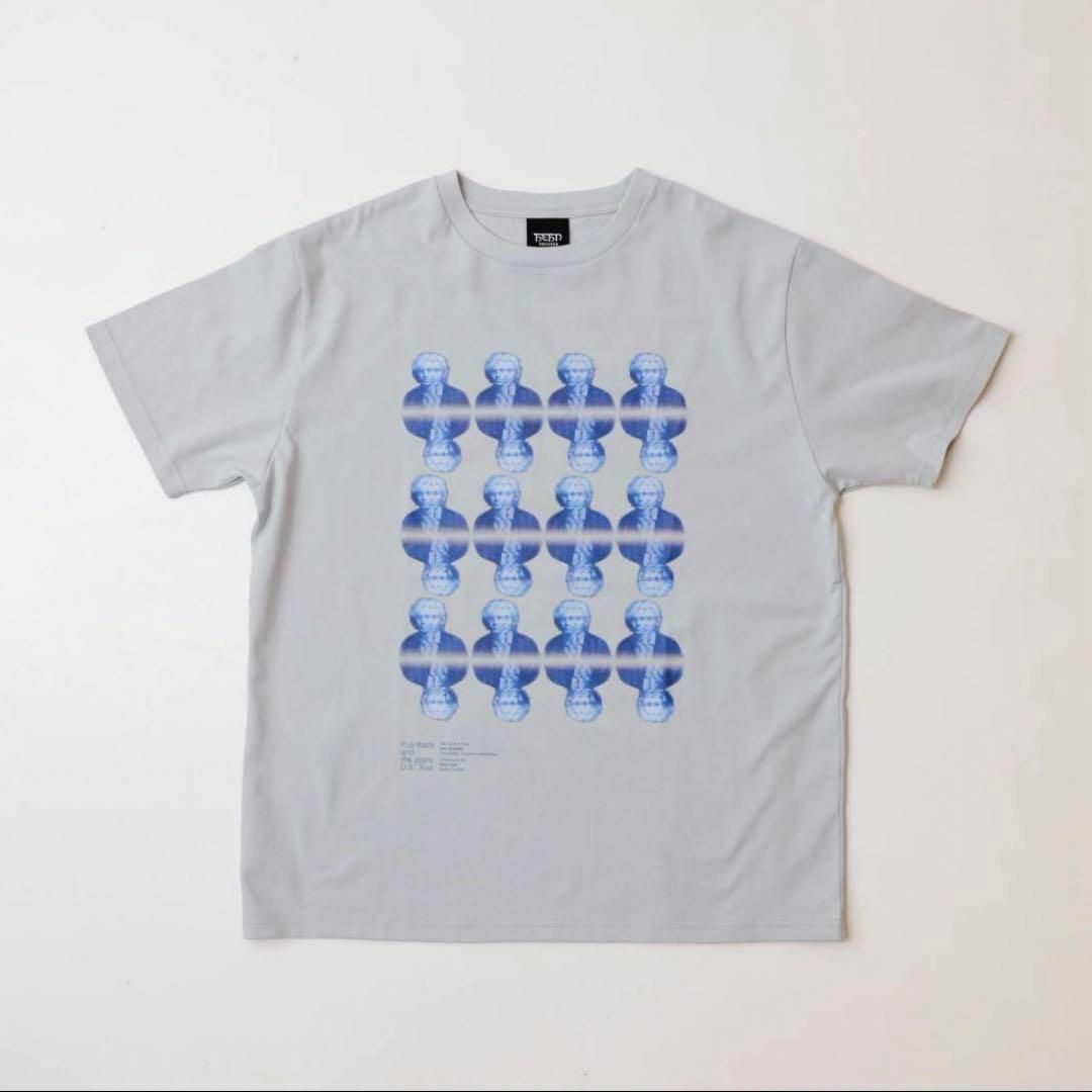 新品 藤井風 Tシャツ Fujii Kaze XL グレー 未開封品 メンズのトップス(Tシャツ/カットソー(半袖/袖なし))の商品写真