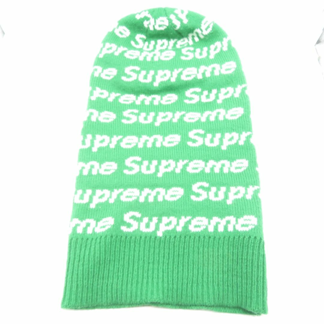 Supreme(シュプリーム)のSupreme 23aw New Era Repeat Balaclava Green  メンズの帽子(ニット帽/ビーニー)の商品写真