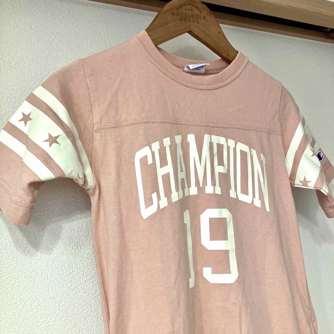 Champion(チャンピオン)の最終価格　こども キッズ 女の子 Champion ワンピース 120㎝ キッズ/ベビー/マタニティのキッズ服女の子用(90cm~)(ワンピース)の商品写真