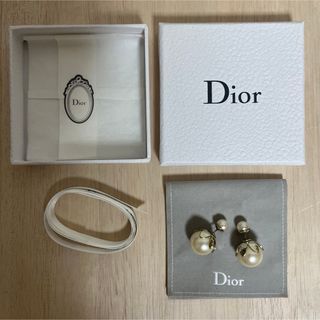 クリスチャンディオール(Christian Dior)のレア ディオール トライバルボールピアス パール ピアス フラワーモチーフ(ピアス)