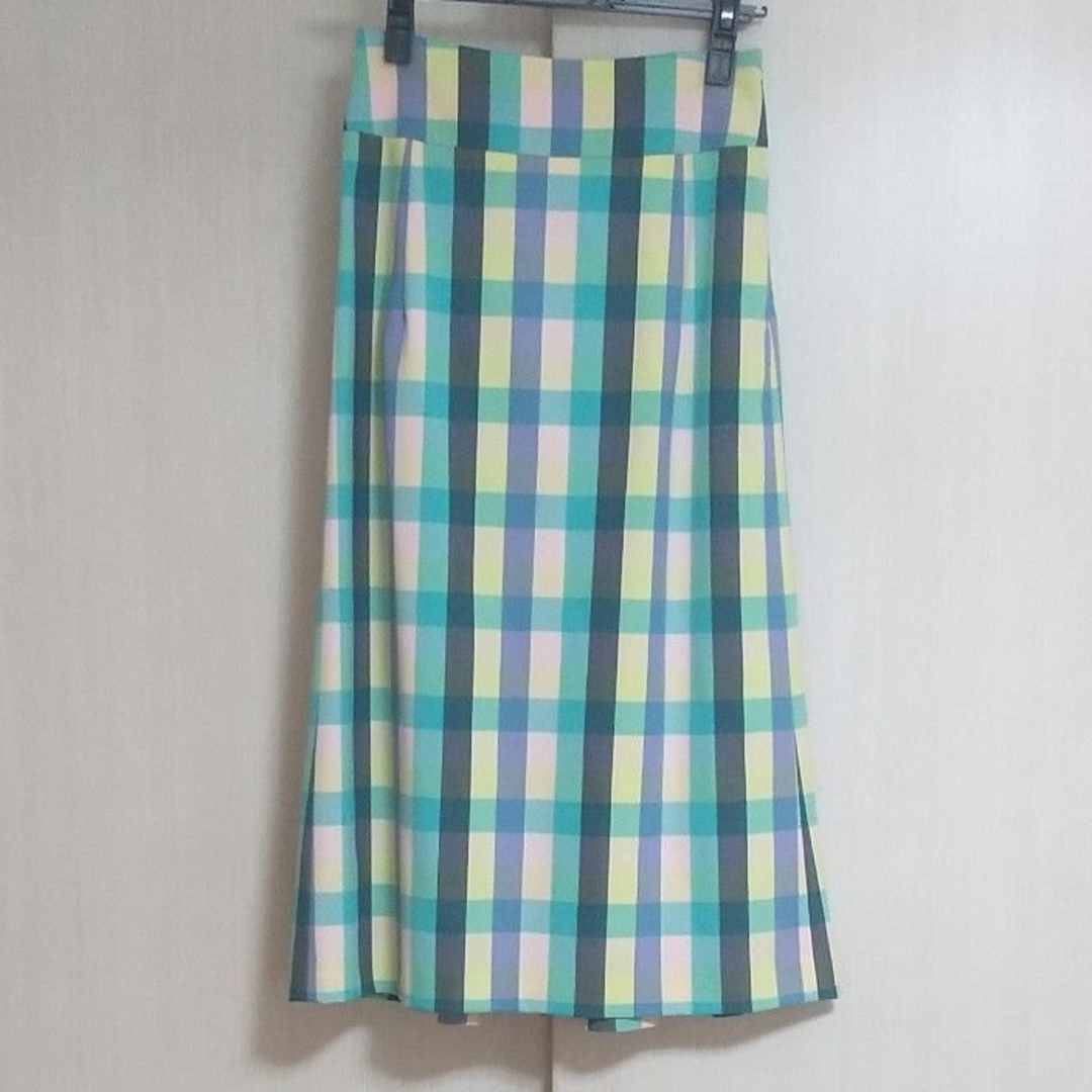franche lippee(フランシュリッペ)のフランシュリッペ　チェック　ロングスカート レディースのスカート(ロングスカート)の商品写真