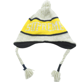 Supreme 18aw Heathered Earflap Beanie (ニット帽/ビーニー)