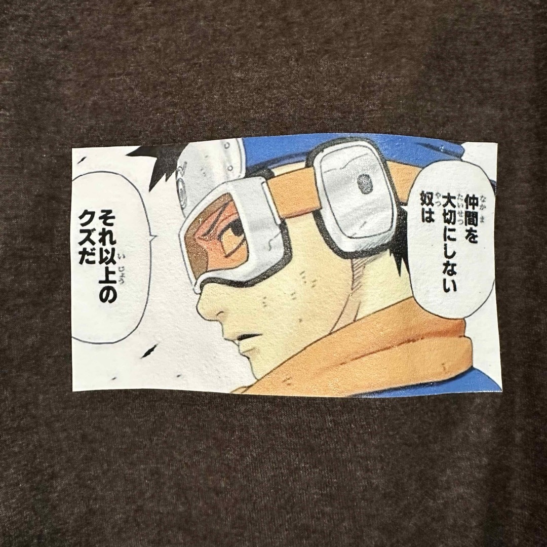 Hanes(ヘインズ)の希少 古着 "Hanes BEEFY" アニメ プリント ロングTシャツ オビト メンズのトップス(Tシャツ/カットソー(七分/長袖))の商品写真