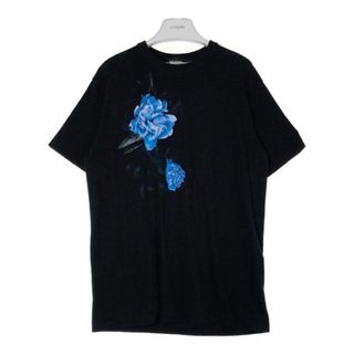 ★yohji yamamoto ヨウジヤマモト wildside wz-t22-003 blue rose Tシャツ ブラック size3