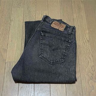 リーバイス(Levi's)の【90's Levi's】501 先染め ブラックデニム(デニム/ジーンズ)