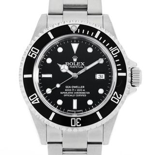 ロレックス(ROLEX)のロレックス シードゥエラー 16600 ブラック Z番 メンズ 中古 腕時計(腕時計(アナログ))