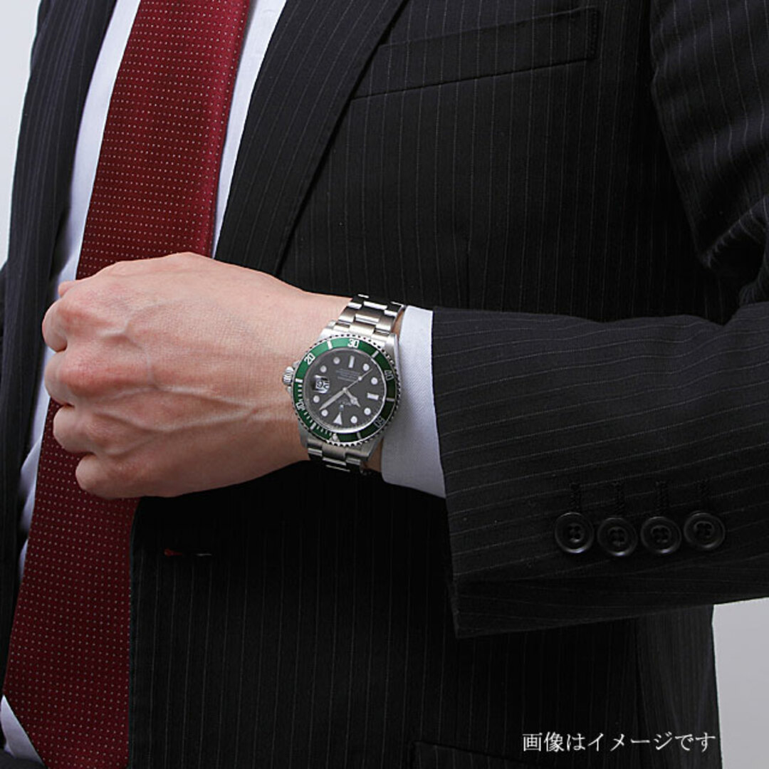 ROLEX(ロレックス)のロレックス サブマリーナ デイト 16610LV ブラック V番 メンズ 中古 腕時計 メンズの時計(腕時計(アナログ))の商品写真