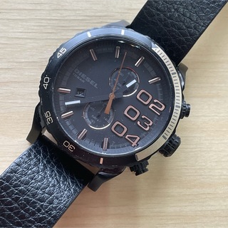 ディーゼル(DIESEL)のDIESEL ディーゼル 腕時計 ブラックゴールド(腕時計(アナログ))