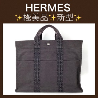 エルメス(Hermes)の極美品　エルメス　エールラインMM  トートバッグ　メンズ　レディース　男女共用(トートバッグ)