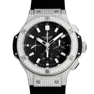 ウブロ(HUBLOT)のウブロ ビッグバン スティール ダイヤモンド 301.SX.1170.RX.1704 メンズ 中古 腕時計(腕時計(アナログ))