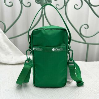 レスポートサック(LeSportsac)のLeSportsacレスポートサック　   緑色　   ミニショルダーバッグ(ショルダーバッグ)