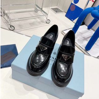 プラダ(PRADA)の綺麗【プラダ】☆ローファー-6(ローファー/革靴)