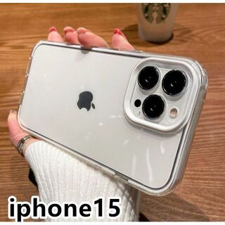 iphone15ケース  ホワイト 661(iPhoneケース)