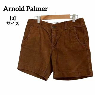 Arnold Palmer - B14 【美品】 アーノルドパーマー ショートパンツ コーデュロイ 茶 3