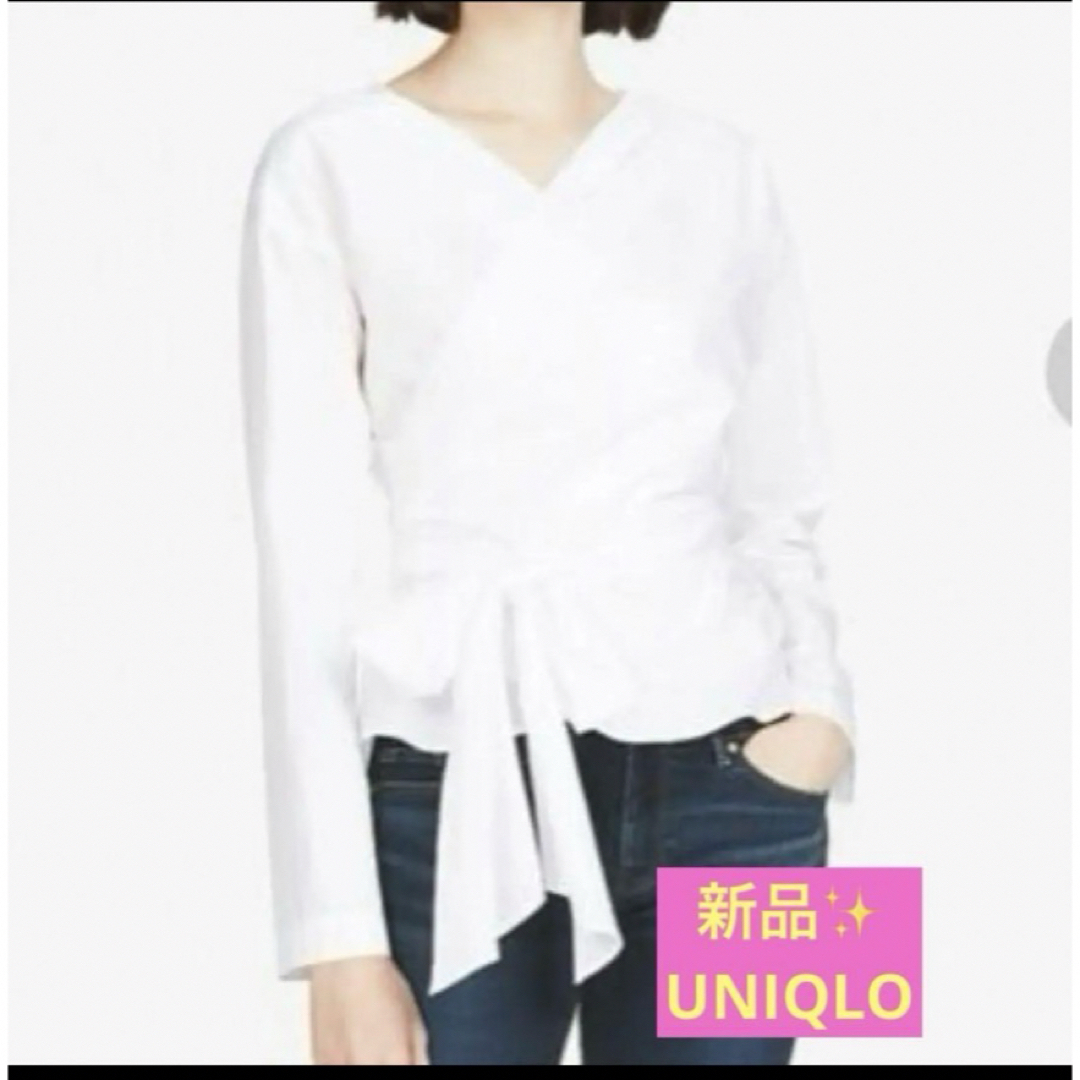 UNIQLO(ユニクロ)の感謝sale❤️1438❤️新品✨UNIQLO ユニクロ②❤️ゆったりトップス レディースのトップス(シャツ/ブラウス(長袖/七分))の商品写真