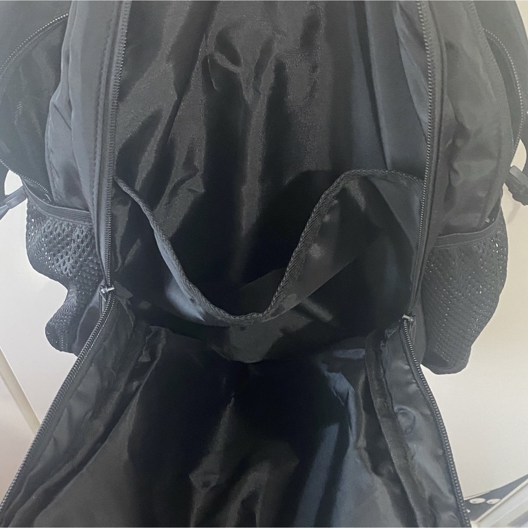 多機能リュック バックパック ブラック 収納 通勤 通学 旅行 キャリーケース メンズのバッグ(バッグパック/リュック)の商品写真