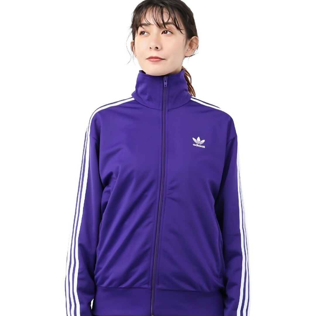 adidas(アディダス)のadidas★ファイヤーバードトラックジャケット★ジャージ★紫★XL★男女兼用 メンズのトップス(ジャージ)の商品写真