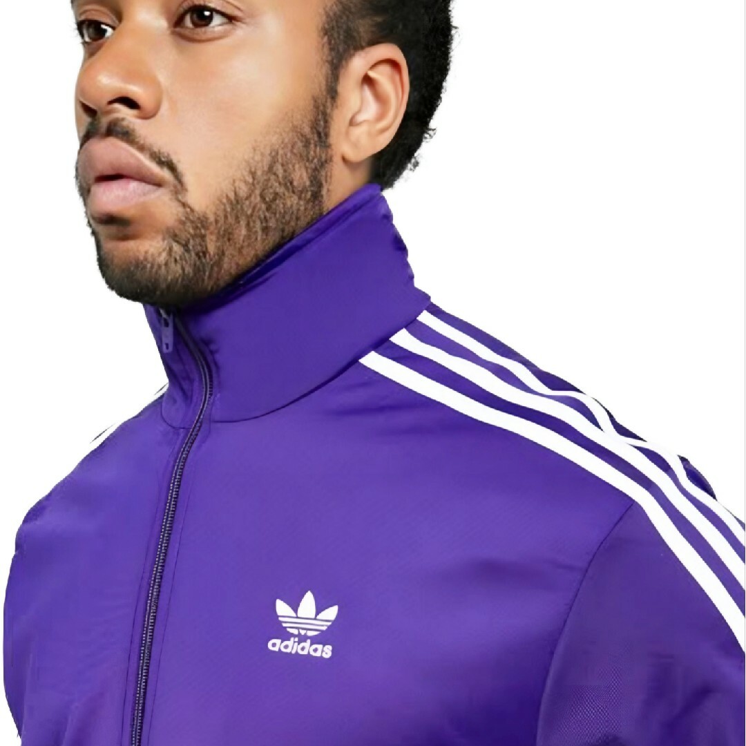 adidas☆ファイヤーバードトラックジャケット☆ジャージ☆紫☆XL adidas☆ファイヤーバードトラックジャケット☆ジャージ☆紫☆XL