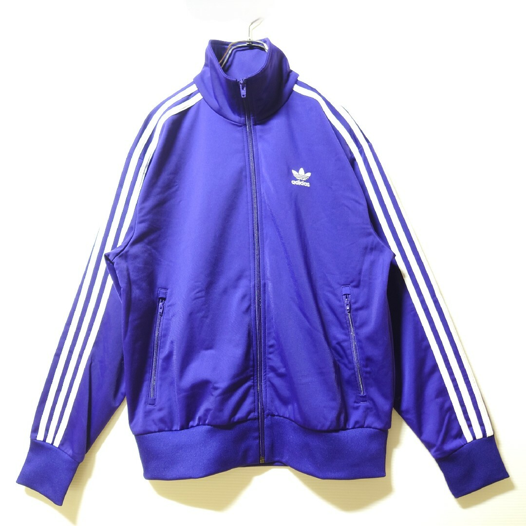 adidas(アディダス)のadidas★ファイヤーバードトラックジャケット★ジャージ★紫★XL★男女兼用 メンズのトップス(ジャージ)の商品写真