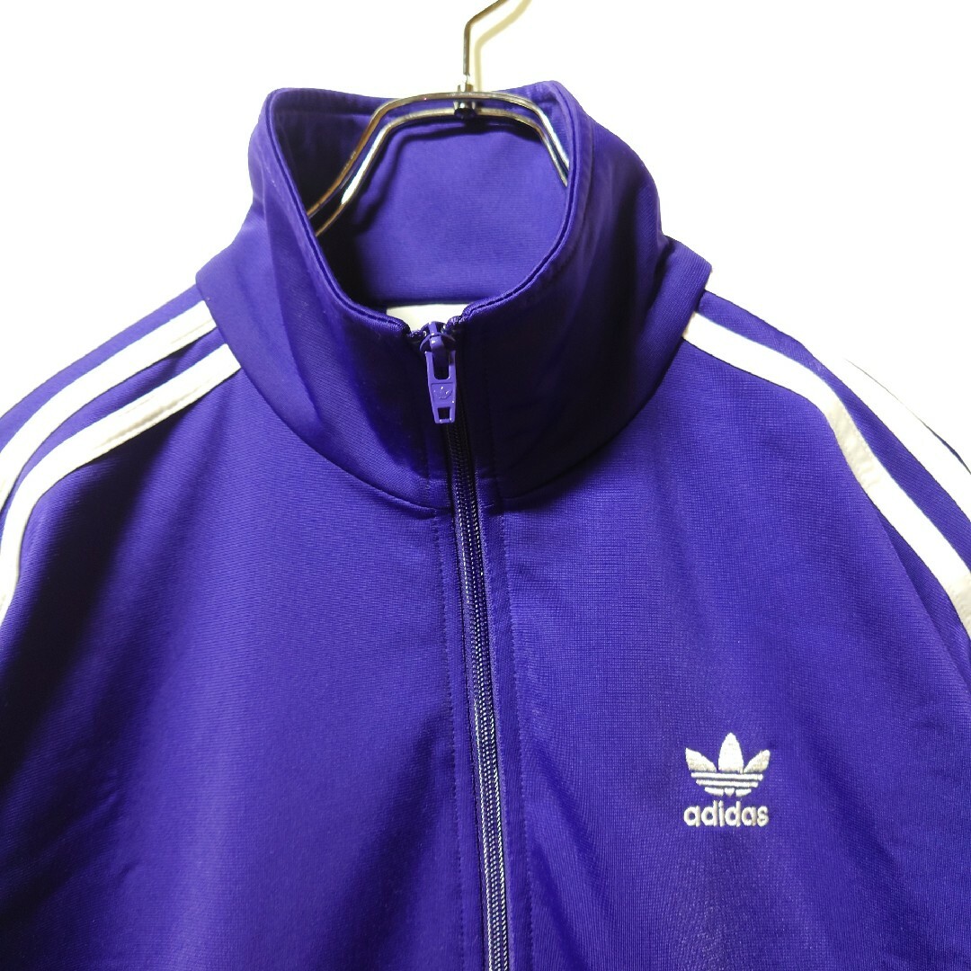 adidas(アディダス)のadidas★ファイヤーバードトラックジャケット★ジャージ★紫★XL★男女兼用 メンズのトップス(ジャージ)の商品写真