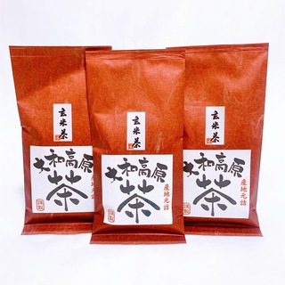 中尾農園　奈良県産　大和茶　玄米茶　3本セット(茶)