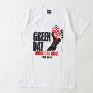 新品 グリーンデイ ロック Tシャツ agt-0043/S～XL　ホワイト(Tシャツ/カットソー(半袖/袖なし))
