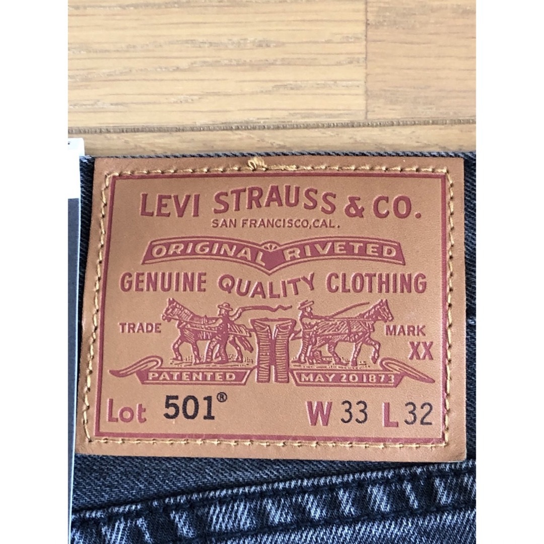 Levi's(リーバイス)のLevi's 501 ︎ORIGINAL FIT BLACK PARRISH メンズのパンツ(デニム/ジーンズ)の商品写真