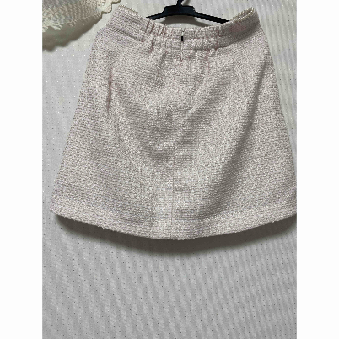 Ank Rouge(アンクルージュ)のアンクルージュ   スカート  ピンク   Mサイズ レディースのスカート(ミニスカート)の商品写真