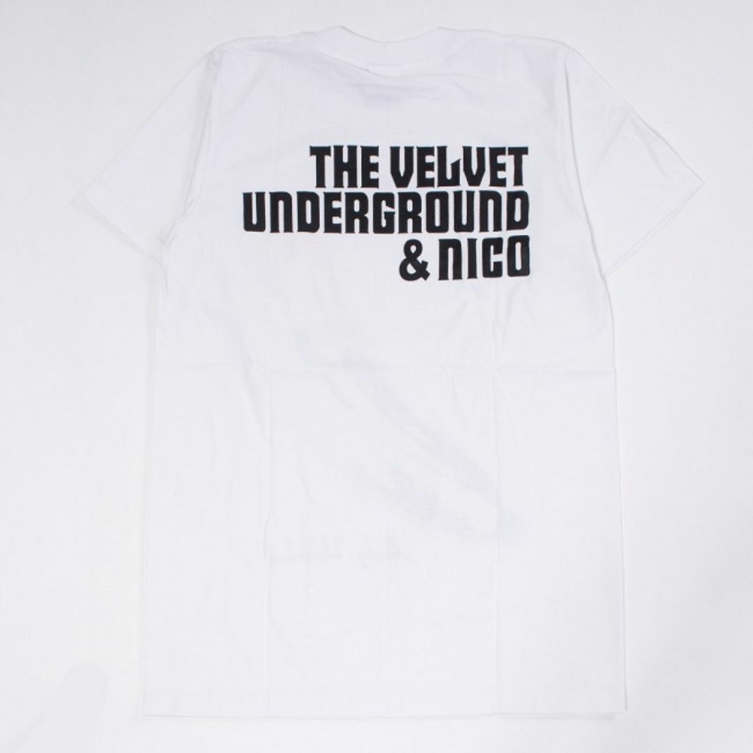 新品 ヴェルヴェッツ ロック Tシャツ agt-0194/S～XL　ホワイト メンズのトップス(Tシャツ/カットソー(半袖/袖なし))の商品写真