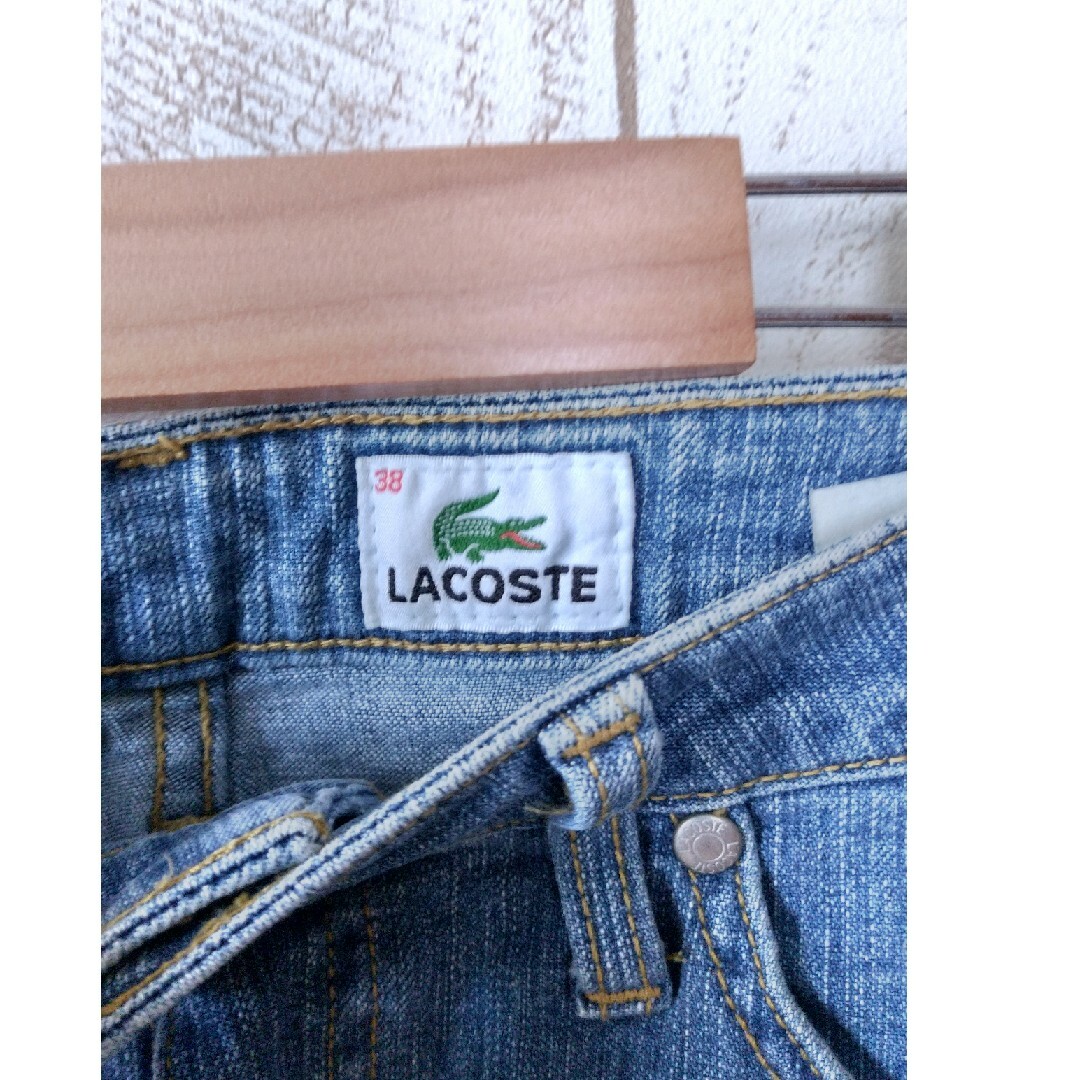 LACOSTE(ラコステ)のラコステデニムスカート サイズ38 レディースのスカート(ミニスカート)の商品写真