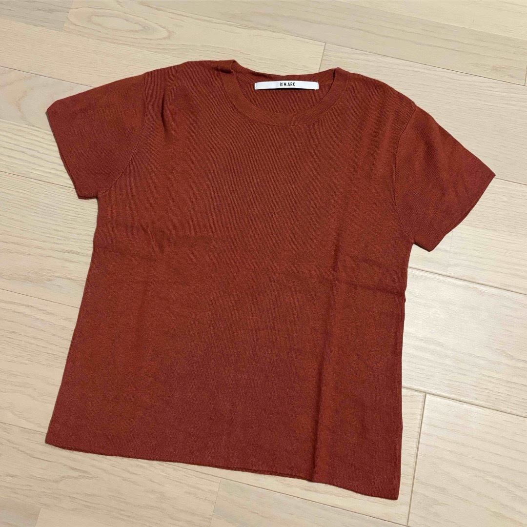 RIM.ARK(リムアーク)のRIM.ARK サマーニットTシャツ レディースのトップス(Tシャツ(半袖/袖なし))の商品写真