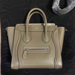 セリーヌ(celine)のCELINE セリーヌ ラゲージ ナノ スリ 正規品(ハンドバッグ)