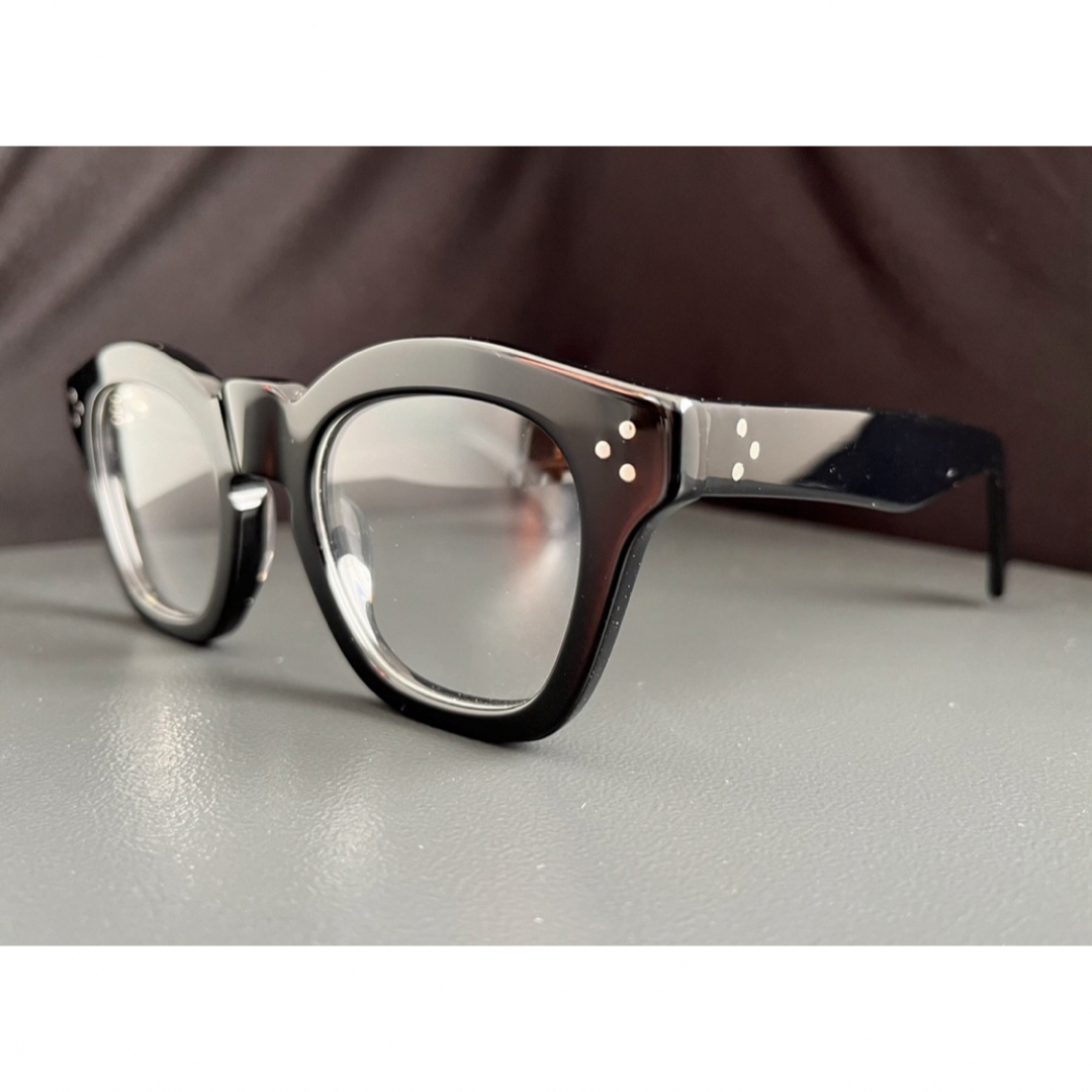 ヴィンテージメガネ／眼鏡／ヨーロッパ／肉厚フレーム／ボストン／ウェリントン#p2 メンズのファッション小物(サングラス/メガネ)の商品写真
