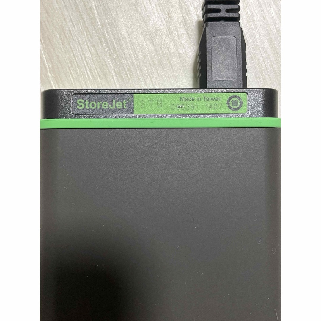 Transcend(トランセンド)のTranscend 2TB USB3.0 ポータブルHDD スマホ/家電/カメラのPC/タブレット(PC周辺機器)の商品写真