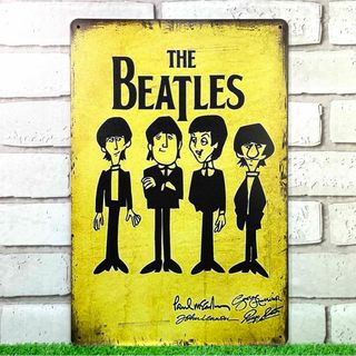 【359番】ビートルズ（The Beatles）　イギリス　ロック　ブリキ看板