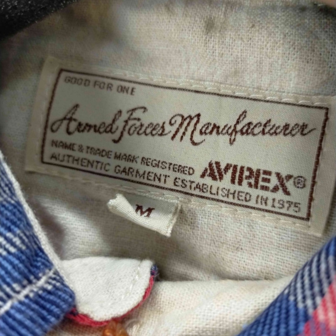AVIREX(アヴィレックス)のAVIREX(アヴィレックス) チェックシャツ メンズ トップス メンズのトップス(その他)の商品写真