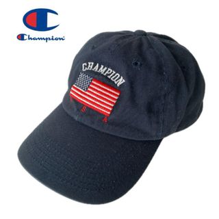 チャンピオン(Champion)の【匿名配送】Champion USA キャップ　レディース　古着　ストリート(キャップ)