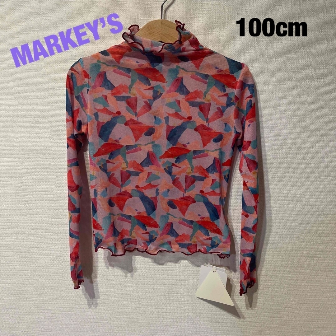 MARKEY'S(マーキーズ)のMARKEY’S カットソー 100cm キッズ/ベビー/マタニティのキッズ服女の子用(90cm~)(Tシャツ/カットソー)の商品写真