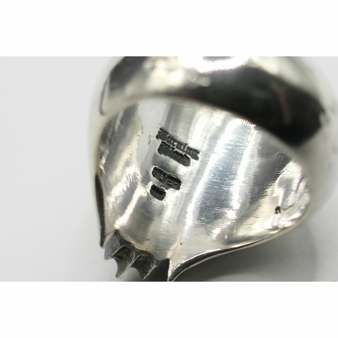 美品　20号　バーニングブラッド　マスク　スカル　リング　指輪 メンズのアクセサリー(リング(指輪))の商品写真