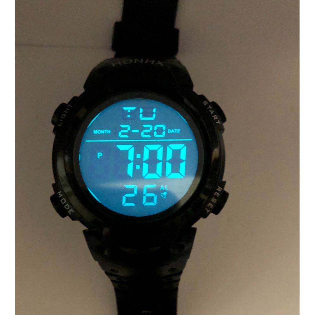 HONHX 腕時計 デジタル腕時計 3気圧防水 ダイバーズウォッチ メンズの時計(腕時計(デジタル))の商品写真
