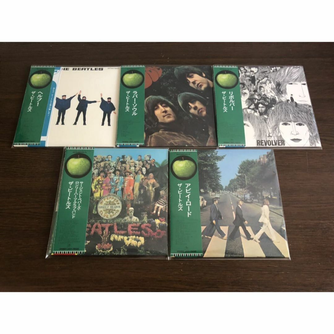 【紙ジャケット】ザ・ビートルズ 5タイトルセット 日本盤 SHM-CD W復刻帯 エンタメ/ホビーのCD(ポップス/ロック(洋楽))の商品写真