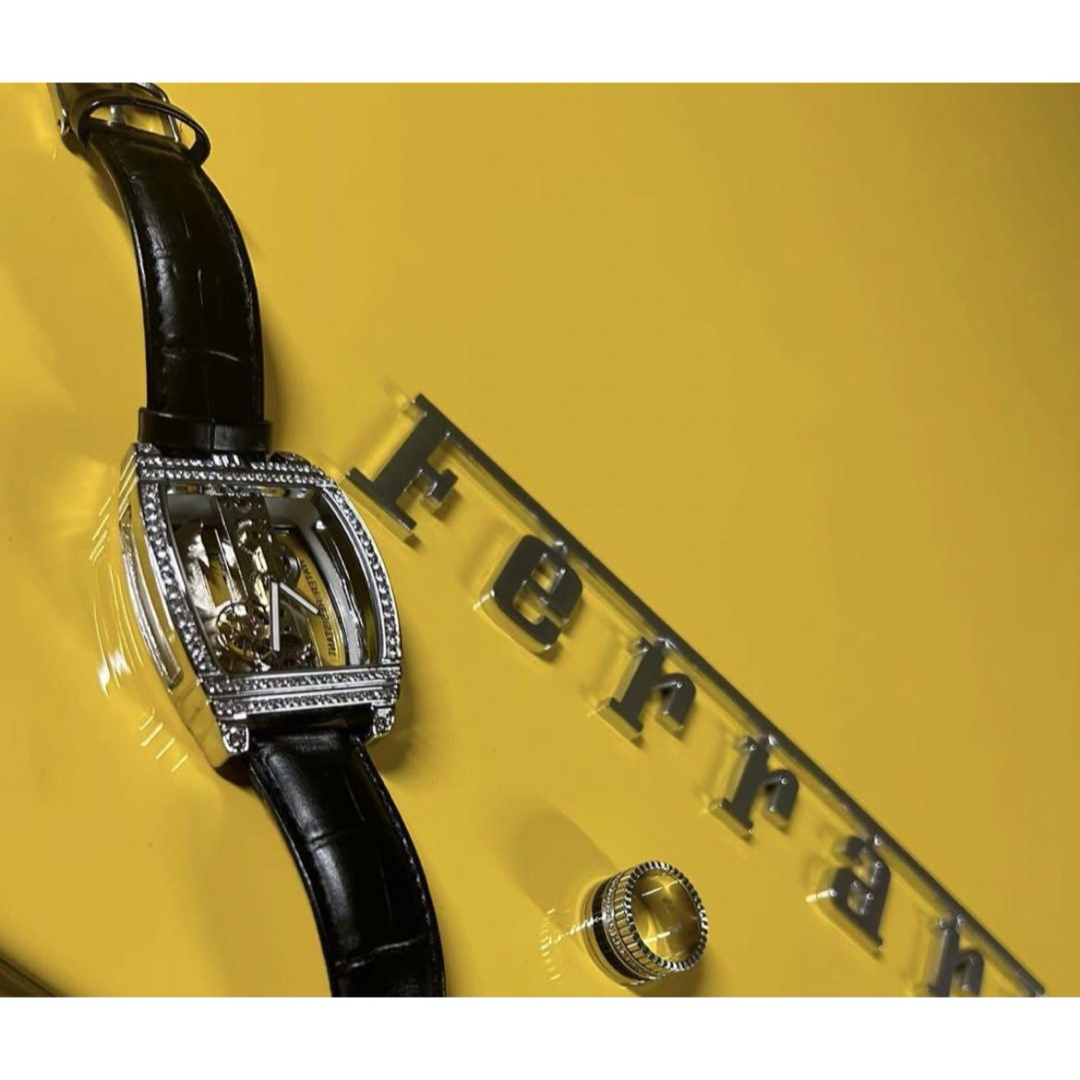即日発送！　大人気エターナルウォッチ　レザー　革　おしゃれ　機械式　男女兼用 メンズの時計(レザーベルト)の商品写真