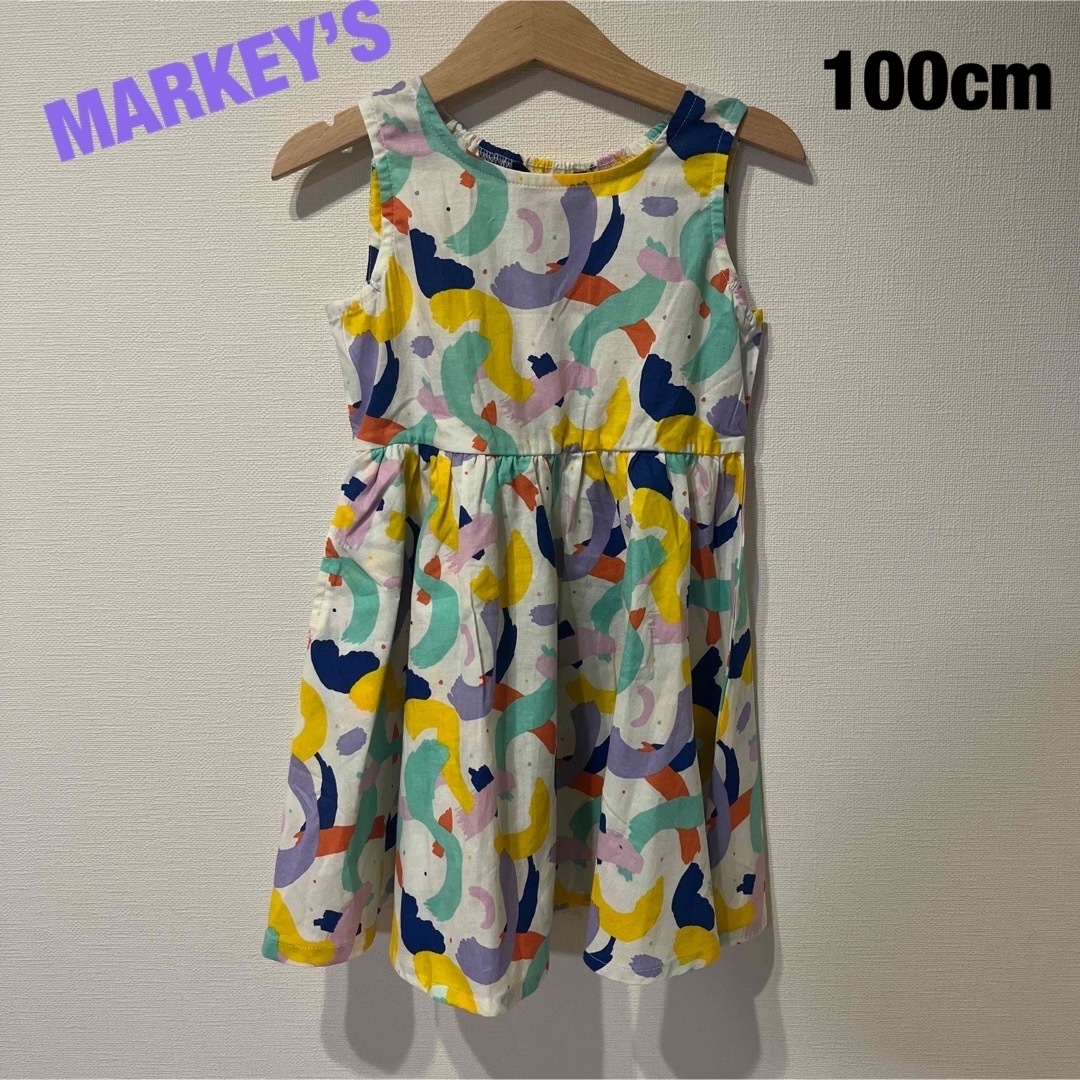 MARKEY'S(マーキーズ)のMARKEY’S ワンピース 100cm キッズ/ベビー/マタニティのキッズ服女の子用(90cm~)(ワンピース)の商品写真