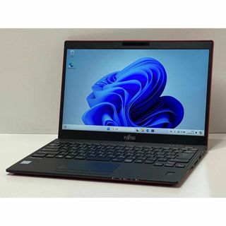 フジツウ(富士通)のガーネットレッド 第8世代Core i5 LIFEBOOK U939/B 2(ノートPC)