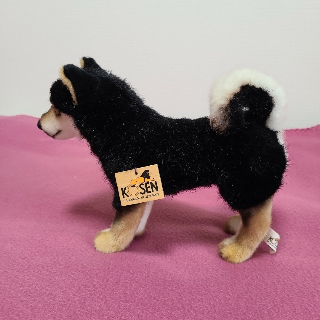 ⭐ケーセン ぬいぐるみ 黒柴犬⭐ エンタメ/ホビーのおもちゃ/ぬいぐるみ(ぬいぐるみ)の商品写真