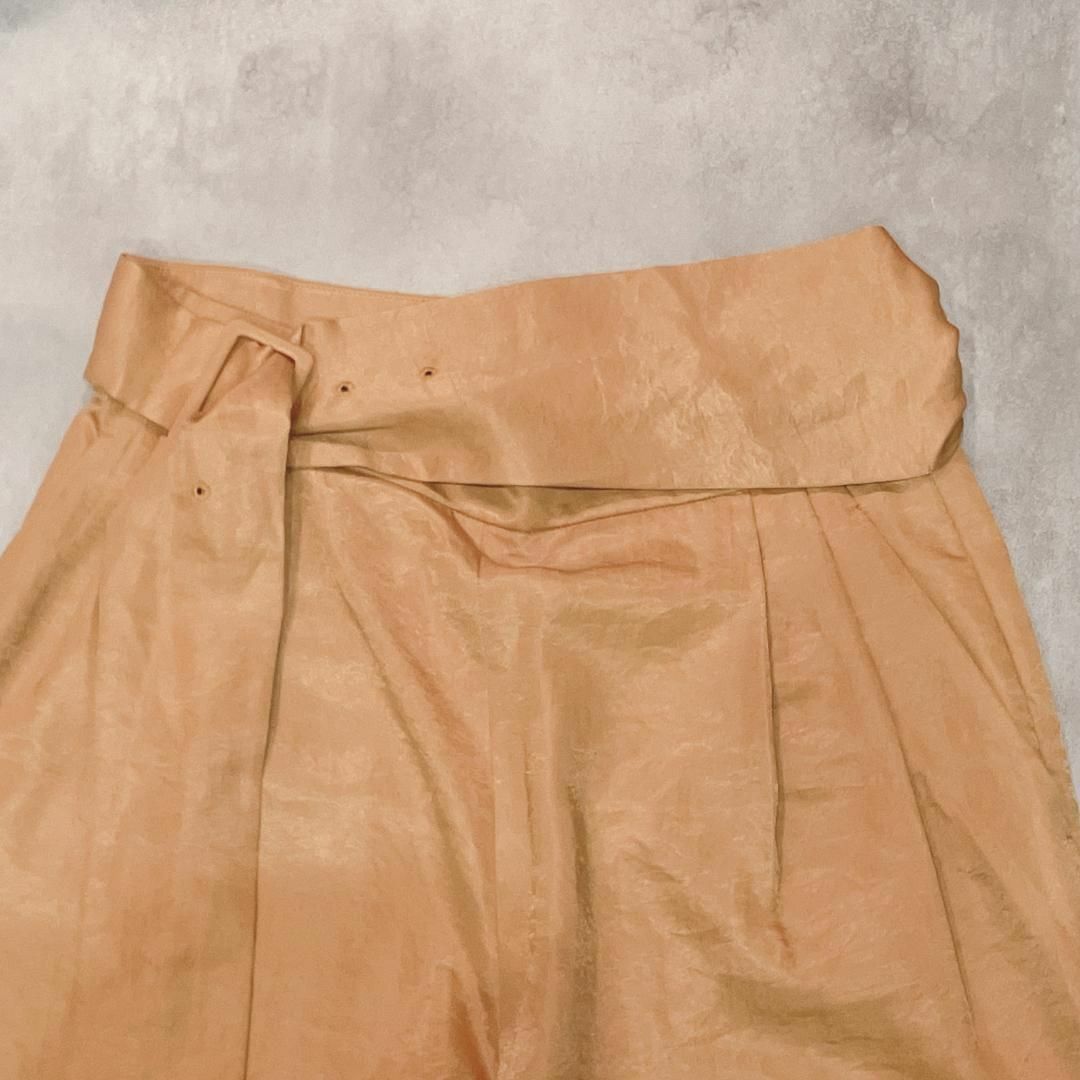6 (ROKU)(ロク)のBEAUTY&YOUTH　ROKU SATIN SASH BELT PANTS レディースのパンツ(その他)の商品写真