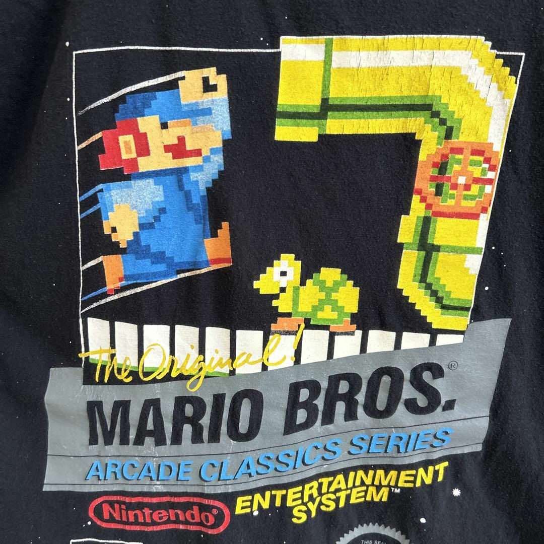 任天堂(ニンテンドウ)のSUPER MARIO スーパーマリオブラザーズ ドット Tシャツ 半袖 輸入品 メンズのトップス(Tシャツ/カットソー(半袖/袖なし))の商品写真