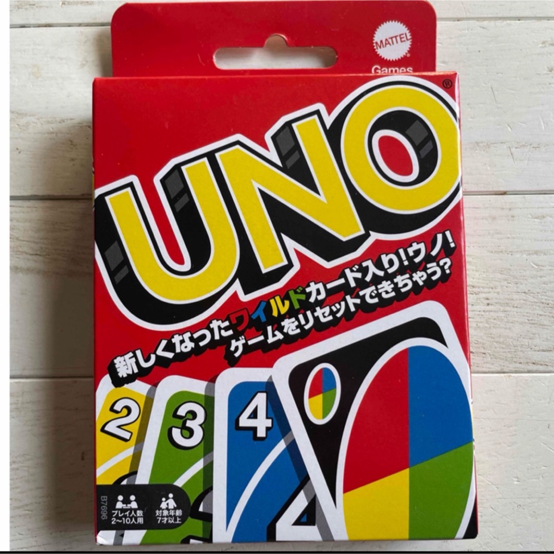 MATTEL(マテル)のUNO  ウノ　カードゲーム　新品 エンタメ/ホビーのテーブルゲーム/ホビー(トランプ/UNO)の商品写真