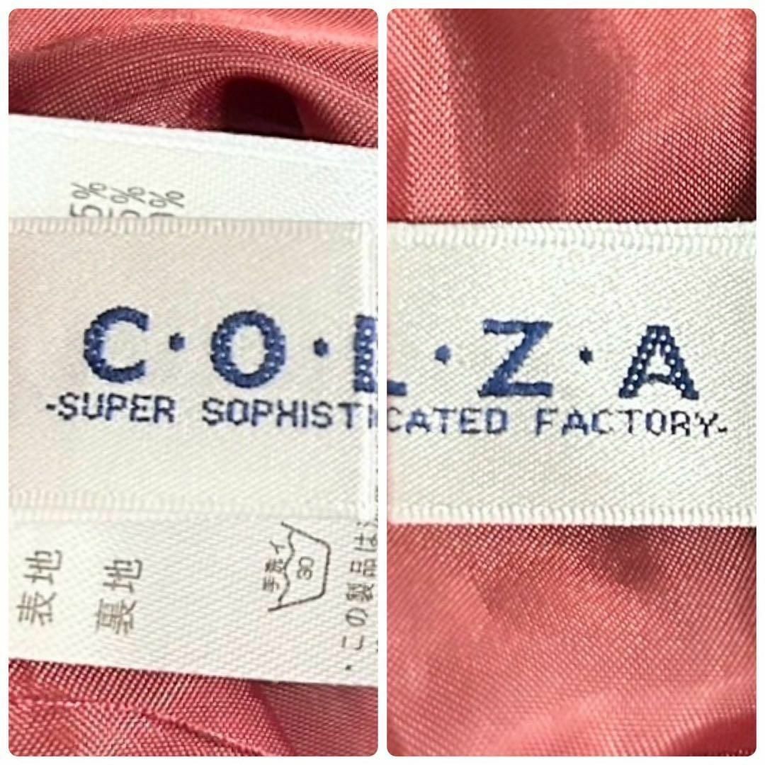 COLZA(コルザ)のH27 C・O・L・Z・A コルザ キュロットスカート チェック 赤系 M レディースのパンツ(キュロット)の商品写真